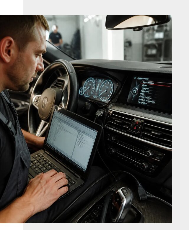Русификация приборной панели BMW для авто в Елизове от компании