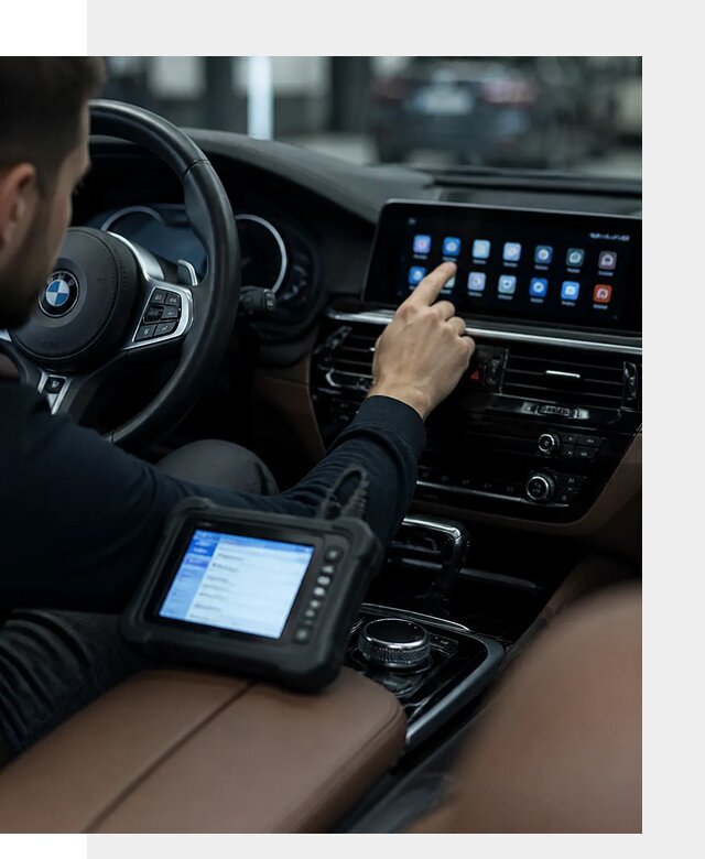 Установка приложений и мультимедиа сервисов BMW в Елизове