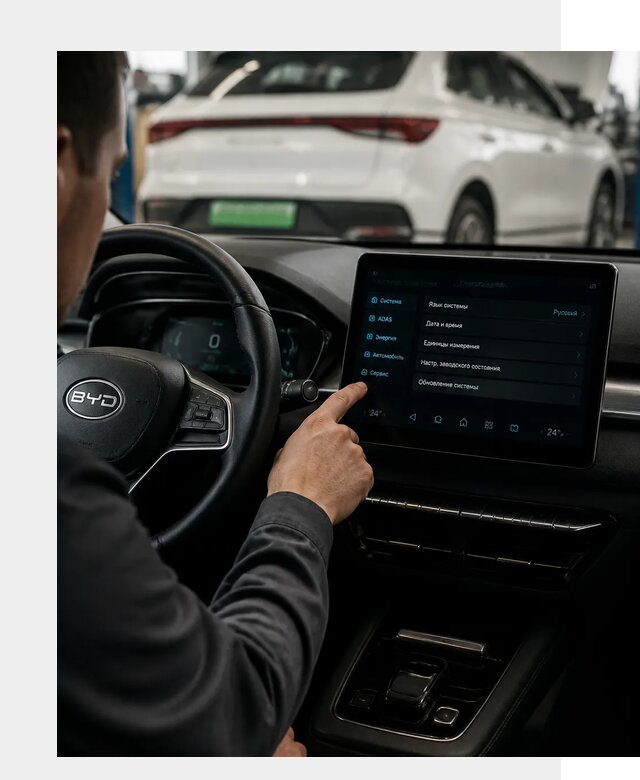 Русификация BYD E2 в Елизове от 15091 р. | ФастМобиль-Лзв под ключ