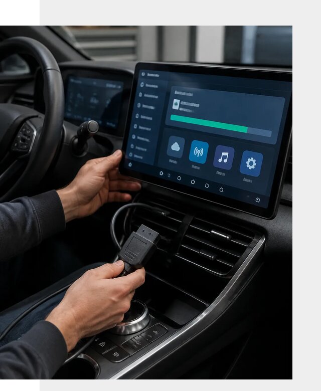 Установка приложений BYD для автомобиля под ключ в Елизове