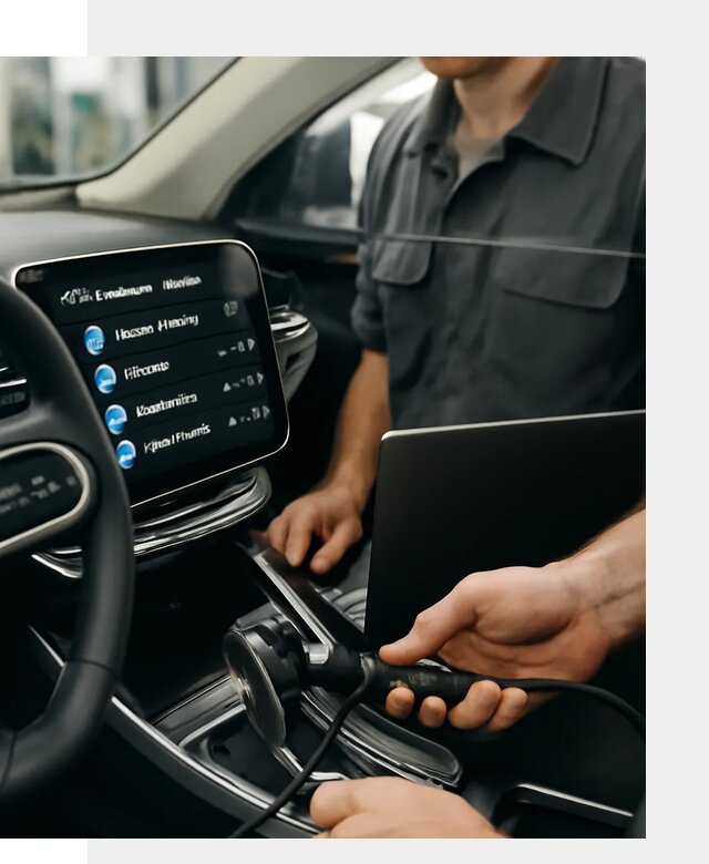 Установка приложений Geely для мультимедиа автомобиля в Елизове