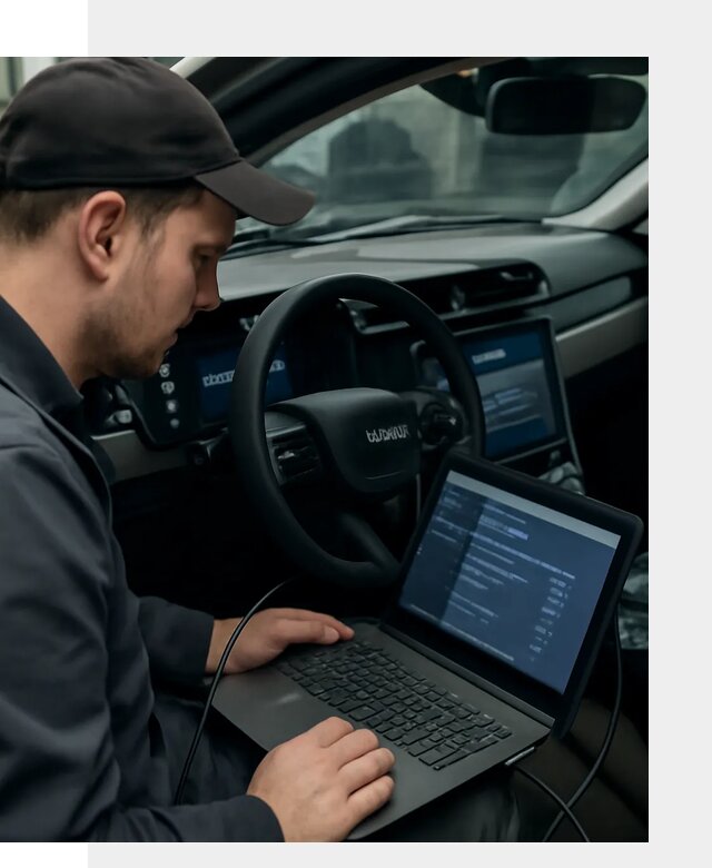 Профессиональная русификация автомобилей Lynk Co в Елизове