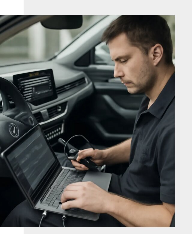 Настройка телематики автомобиля под ключ для авто в Елизове